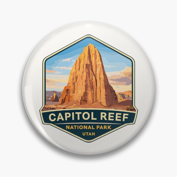 Item preview, Capitol Reef National Park Utah Sticker designed and sold by Gideon Emmerich.