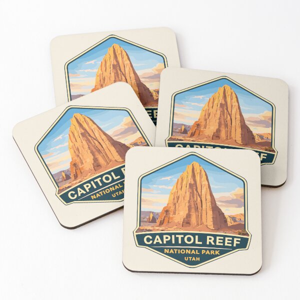 Item preview, Capitol Reef National Park Utah Sticker designed and sold by Gideon Emmerich.