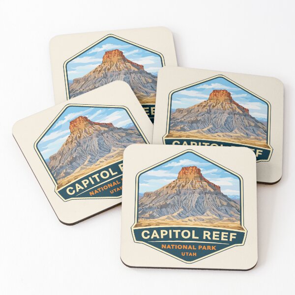 Item preview, Capitol Reef National Park Utah Sticker designed and sold by Gideon Emmerich.