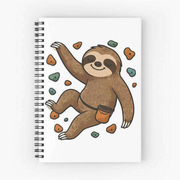 Item preview, Funny bouldering shirt with a sloth designed and sold by Pineapple-Tree.