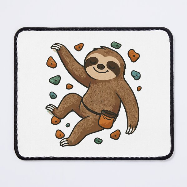 Item preview, Funny bouldering shirt with a sloth designed and sold by Pineapple-Tree.