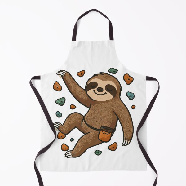 Item preview, Funny bouldering shirt with a sloth designed and sold by Pineapple-Tree.
