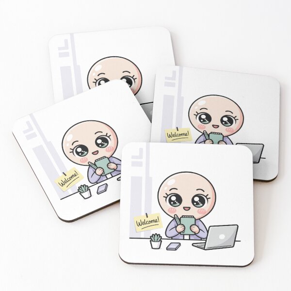 Item preview,  Kawaii Office Worker First Day designed and sold by McVrax.