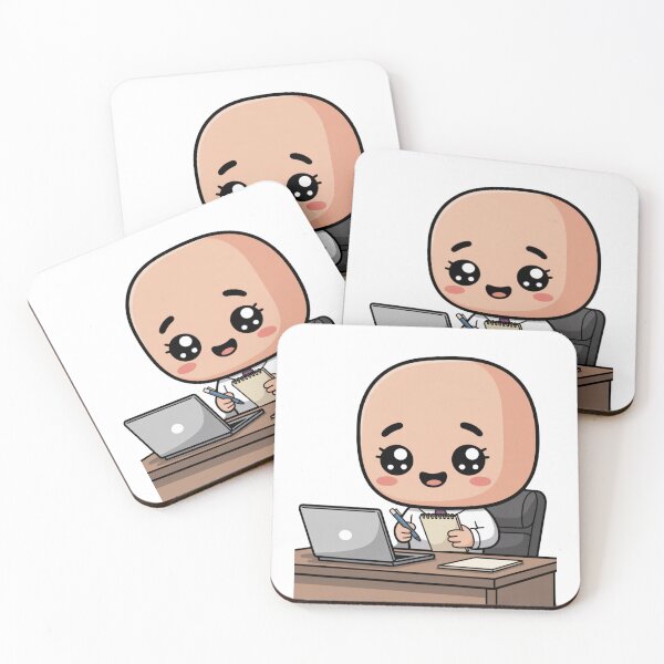 Item preview, Kawaii Office Worker First Day designed and sold by McVrax.