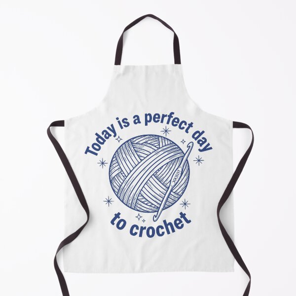 Item preview, Today Is A Perfect Day To Crochet Funny designed and sold by LuminOrb.
