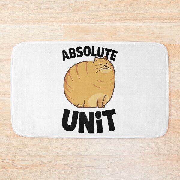 Item preview, Chubby Orange Cat Absolute Unit Art designed and sold by MonkiFlipp.