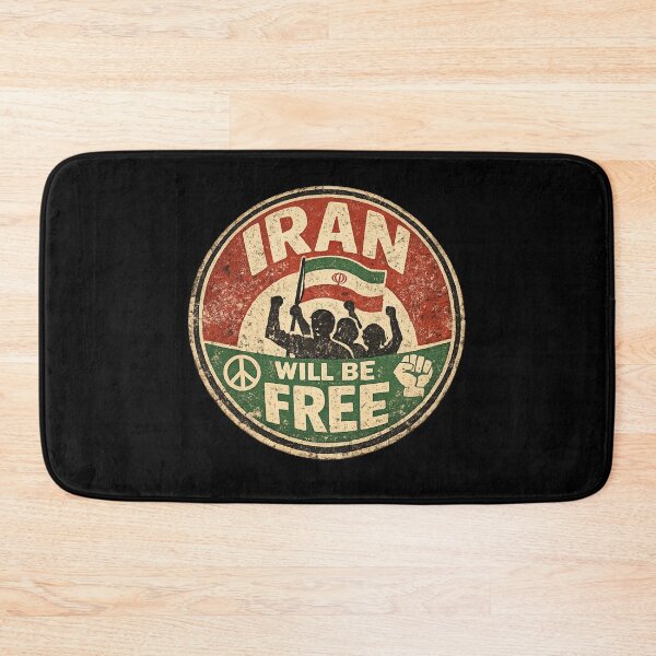 Item preview, Iran Will Be Free  designed and sold by DIRTYDUNNZ.