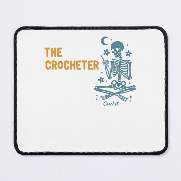Item preview, Funny Crochet Lover The Crocheter Skeleton Crochet designed and sold by LuminOrb.