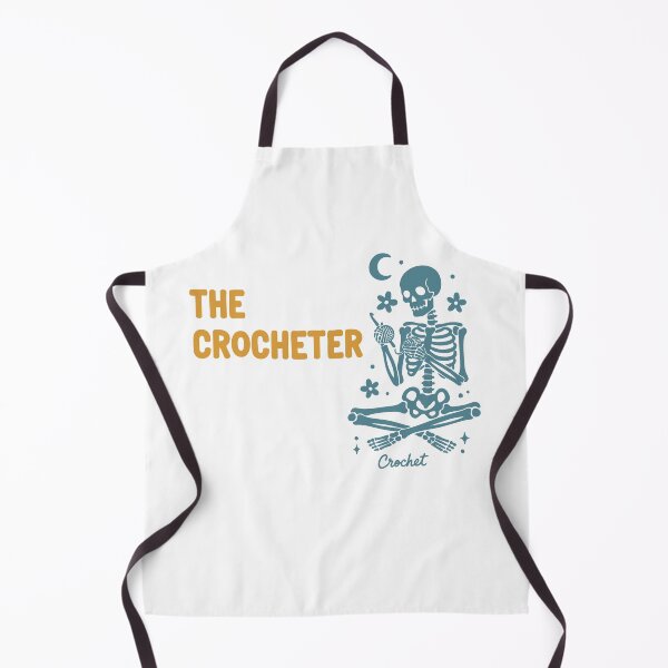 Item preview, Funny Crochet Lover The Crocheter Skeleton Crochet designed and sold by LuminOrb.
