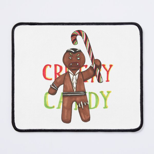 Item preview, Creepy Candy — Dark Gingerbread Man Illustration designed and sold by BlackLineLab.