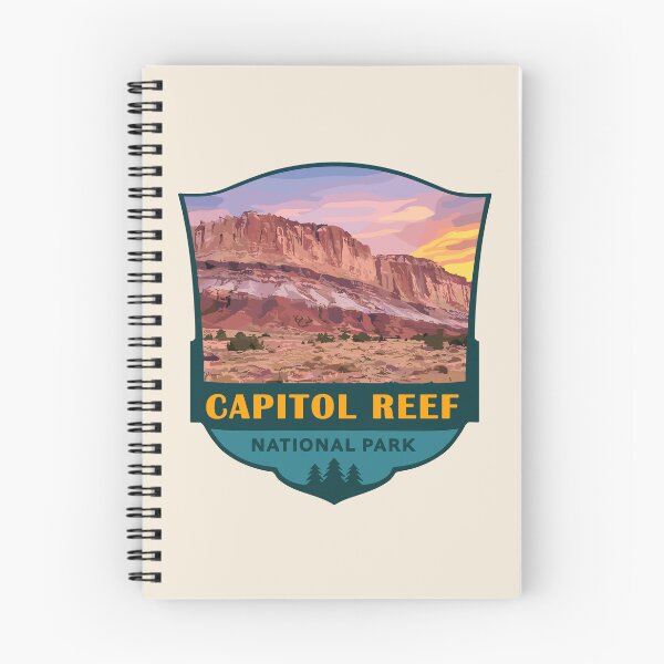 Item preview, Capitol Reef National Park Utah Sticker designed and sold by Gideon Emmerich.