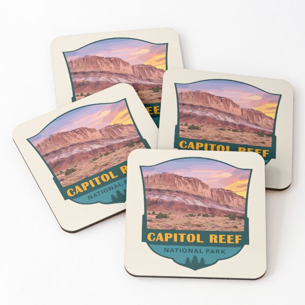 Item preview, Capitol Reef National Park Utah Sticker designed and sold by Gideon Emmerich.