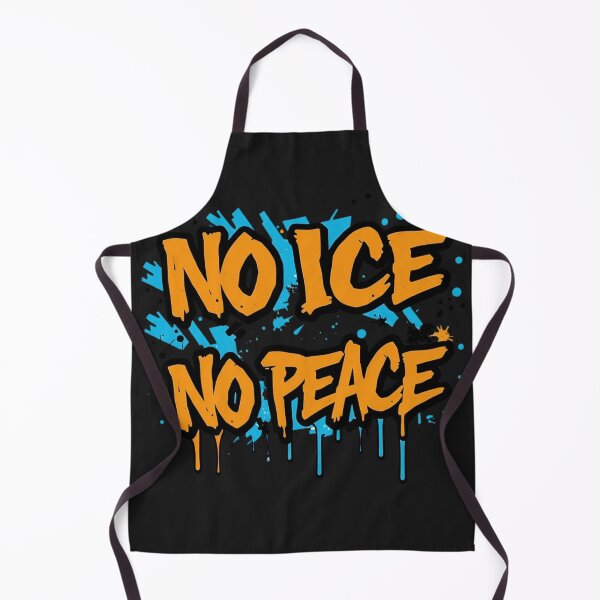 Item preview, No ICE No Peace – Graffiti-Style Protest Art designed and sold by Sparkofart07.