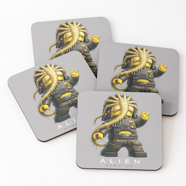 Item preview, Alien Romulus – Brick Style Facehugger Parody designed and sold by obstinator.