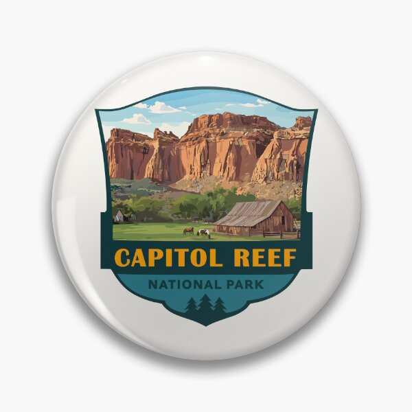 Item preview, Capitol Reef National Park Utah Sticker designed and sold by Gideon Emmerich.
