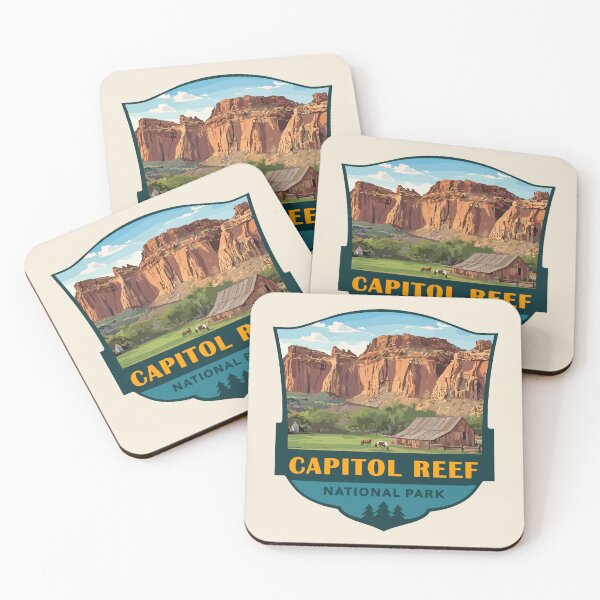 Item preview, Capitol Reef National Park Utah Sticker designed and sold by Gideon Emmerich.