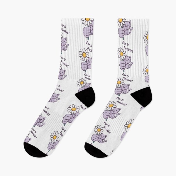 Item preview, Cute Cat For You Pookie Flower designed and sold by MonkiFlipp.