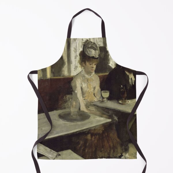 Item preview, In a Cafe by Edgar Degas: Impressionist Parisian Café Wall Art Poster designed and sold by artofuniverse.