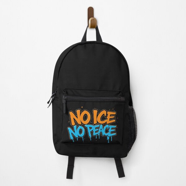 Item preview, No ICE No Peace – Graffiti-Style Protest Art designed and sold by Sparkofart07.