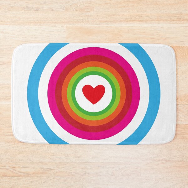 Item preview, ainbow Heart Mandala - Vibrant Circular Love Art designed and sold by Vector Woofs.