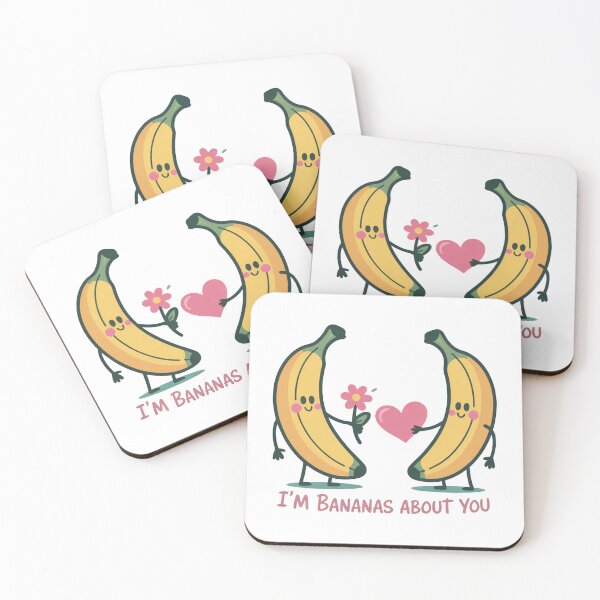 Item preview, I’m Bananas About You Cute Art designed and sold by MonkiFlipp.