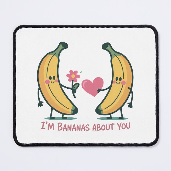 Item preview, I’m Bananas About You Cute Art designed and sold by MonkiFlipp.