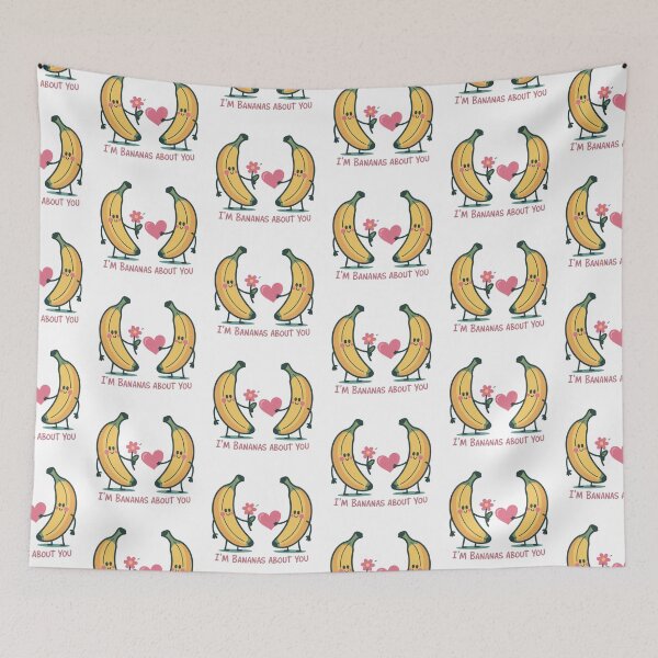 Item preview, I’m Bananas About You Cute Art designed and sold by MonkiFlipp.