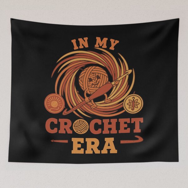 Item preview, In My Crochet Era Funny Crochet Lover Yarn designed and sold by LuminOrb.