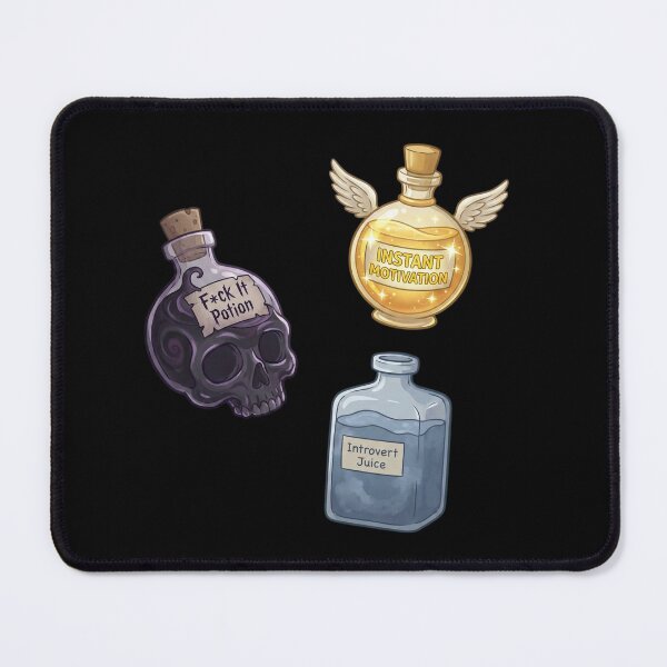 Item preview, Fantasy Magic Potion Collection - Humorous Elixirs & Relatable Potions designed and sold by NonditStudio.