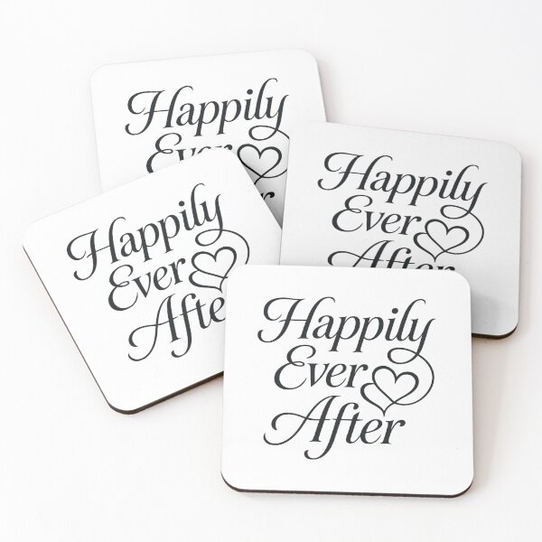 Item preview, Happily Ever After Elegant Valentine Typography with Intertwined Hearts designed and sold by MKreative Studio.