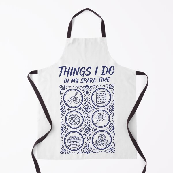 Item preview, Things I Do In My Spare Time Funny Crochet Lover designed and sold by LuminOrb.