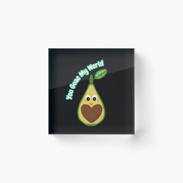 Item preview, You Guac My World Cute Avocado Love Pun – Kawaii Food Art Design designed and sold by HopeAndHustle.