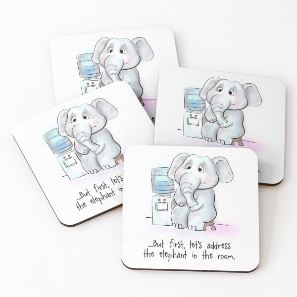 Item preview, Elephant in the room designed and sold by chrisbats.