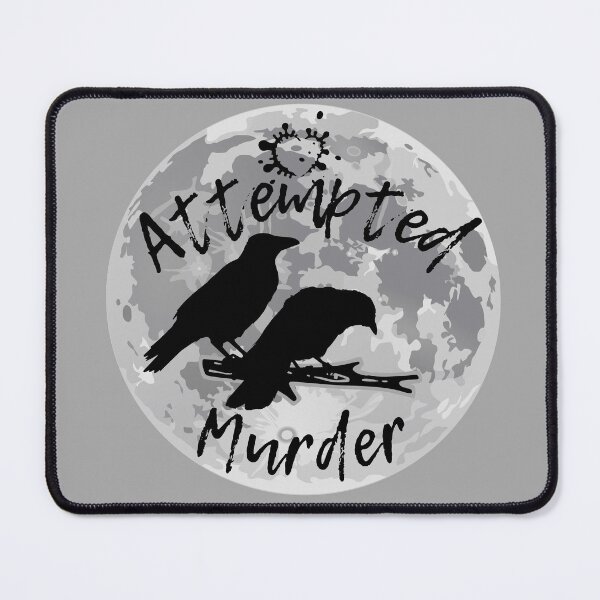 Item preview, Attempted Murder Two Crows Gifts Night Aesthetic designed and sold by Versik-.