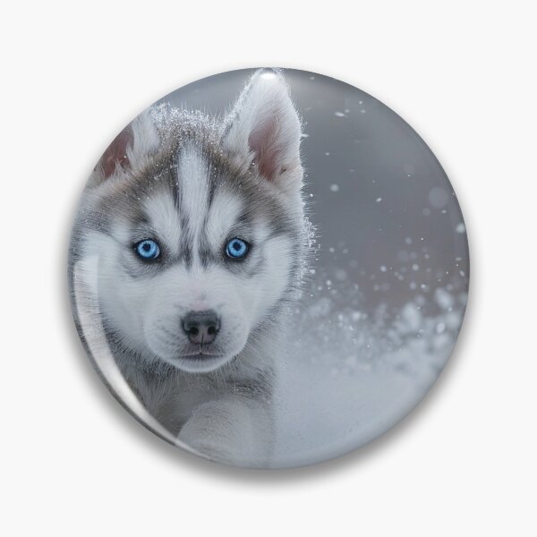 Item preview, Calming Husky Puppy Print designed and sold by LJ56.