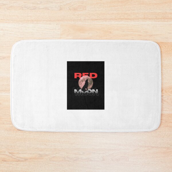 Item preview, Red Moon Wolf – Night Spirit Graphic T-Shirt designed and sold by Printyxo.