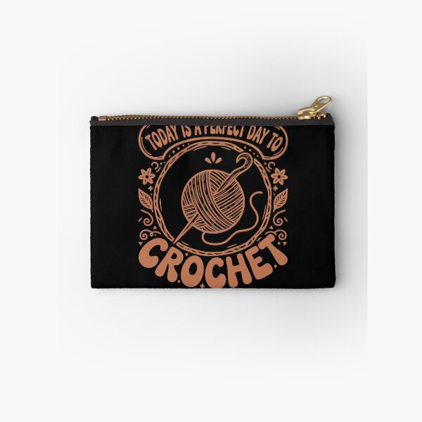 Item preview, Today Is A Perfect Day To Crochet Funny designed and sold by LuminOrb.