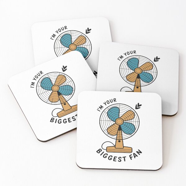 Item preview, I’m Your Biggest Fan Cute Pun Art designed and sold by MonkiFlipp.