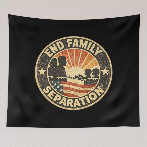 Item preview, End Family Separation  designed and sold by DIRTYDUNNZ.