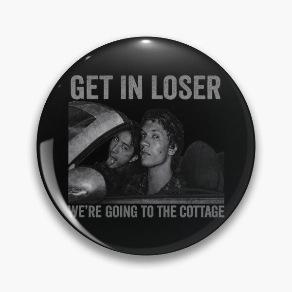 Item preview, Get In Loser We're Going To The Cottage, I'm Coming to the Cottage, Ilya Rozanov and Shane Hollander, Heated Rivalry The Cottage, Ilya and Shane Hockey Romance - Heated Rivalry designed and sold by sapnaela.