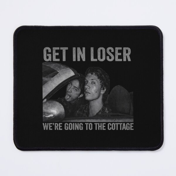 Item preview, Get In Loser We're Going To The Cottage, I'm Coming to the Cottage, Ilya Rozanov and Shane Hollander, Heated Rivalry The Cottage, Ilya and Shane Hockey Romance - Heated Rivalry designed and sold by sapnaela.