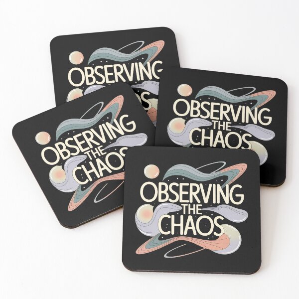 Item preview, Observing the Chaos – Minimalist Calm Mind T-Shirt for Thinkers designed and sold by Karlas-things.