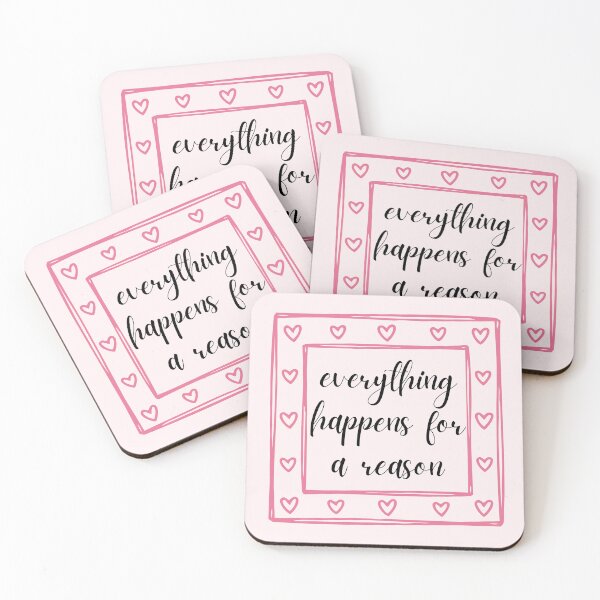 Item preview, Everything Happens For A Reason  designed and sold by kaavishehsas.