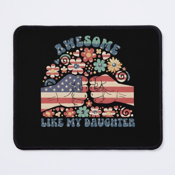 Item preview, Awesome Like My DaughterS Men Funny Fathers Day Dad Retro designed and sold by THREE LITTLE BEANS.