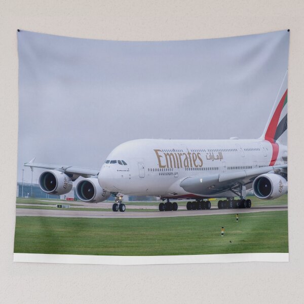 Item preview, Emirates Airbus A380 A6-EOP MAN to DXB designed and sold by Skyframe Aviation.