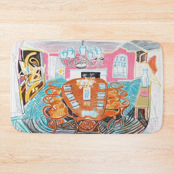 Item preview, Tyler Dining Room By David Hockney designed and sold by Tommypaitersy.