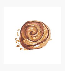 Cinnamon roll Photographic Print