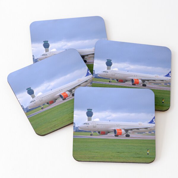 Item preview, Scandanavian Airlines Airbus A320-251N MAN to CPH designed and sold by Skyframe Aviation.