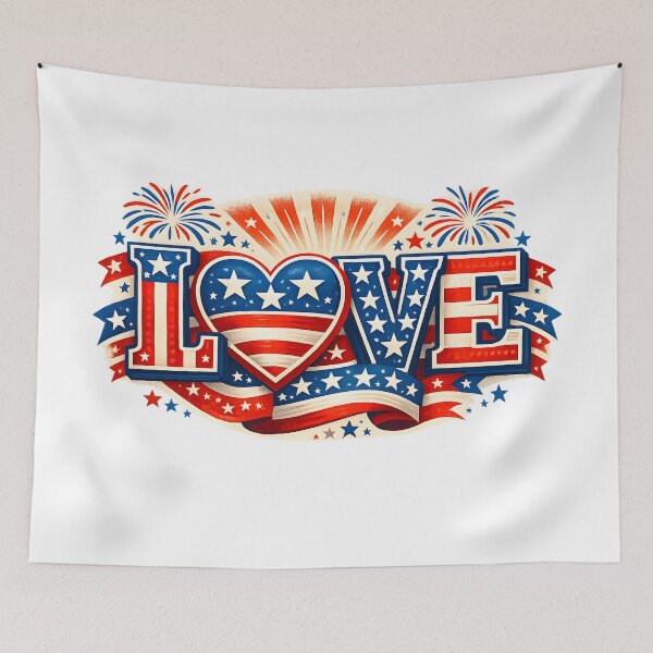 Item preview, Love For The United States designed and sold by Atee Optimistic.