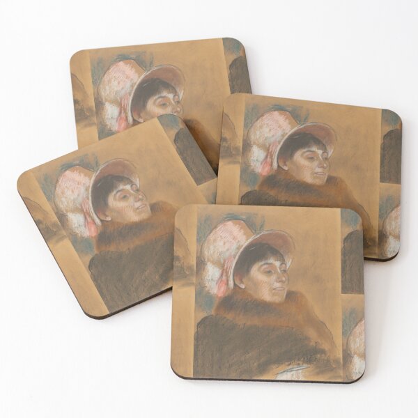 Item preview, Madame Dietz Monnin by Edgar Degas: Impressionist Portrait Fine Art Print designed and sold by artofuniverse.